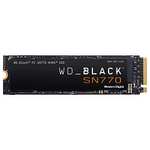WD_BLACK 2TB SN770 Gen4 NVMe hasta 5,150 MB/s velocidad de lectura