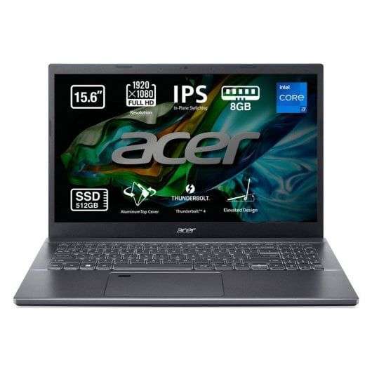 Acer Aspire 5 A515-57-76BV Intel Core i7-1255U/8GB/512GB SSD/15.6"/ sin SO