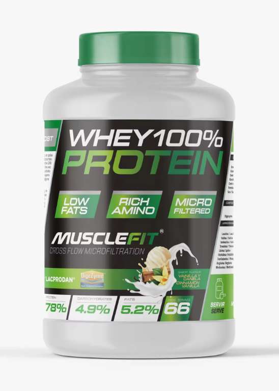 WHEY 100% Protein 2kg - MuscleFit │MUSCLECULT | Creación de Músculo