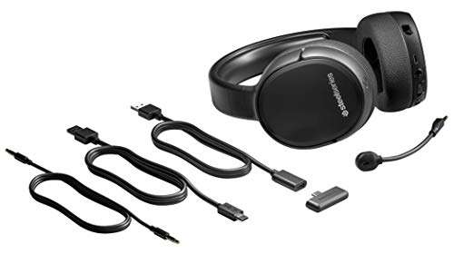 SteelSeries Arctis 1 Wireless para PS5 / PS4 / Nintendo Switch & Lite / Android, inalámbricos USB-C