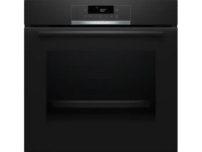 Horno - Bosch HBA572EB3, Serie 4, Multifunción, Pirolítico, 71 l, 3D Hotair, Función Air Fry, 60 cm, Negro