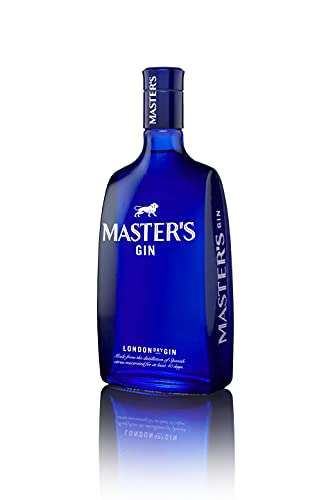 Master's Gin - Ginebra London Dry de 5 botánicos, Botella 700 ml