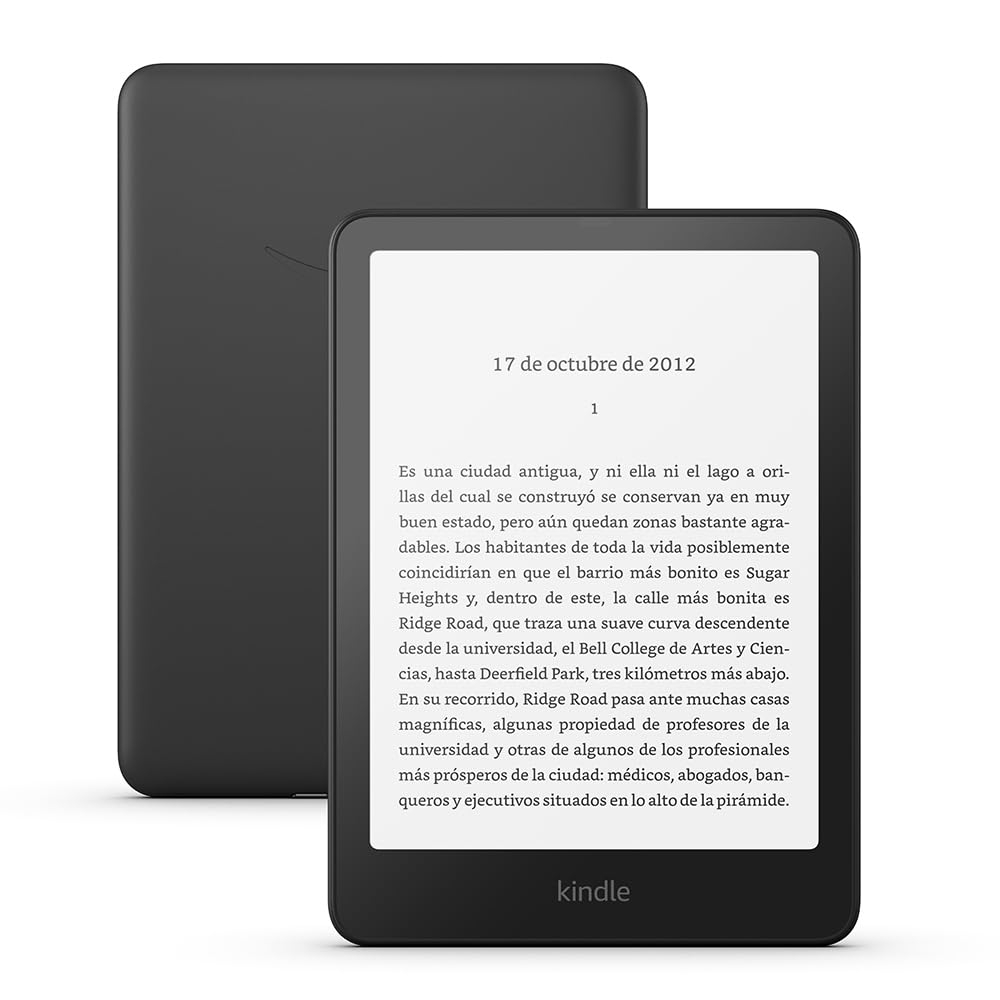 Amazon Kindle Paperwhite (última generación) | Nuestro Kindle más rápido, con una nueva pantalla sin reflejos y semanas de batería | 16 GB