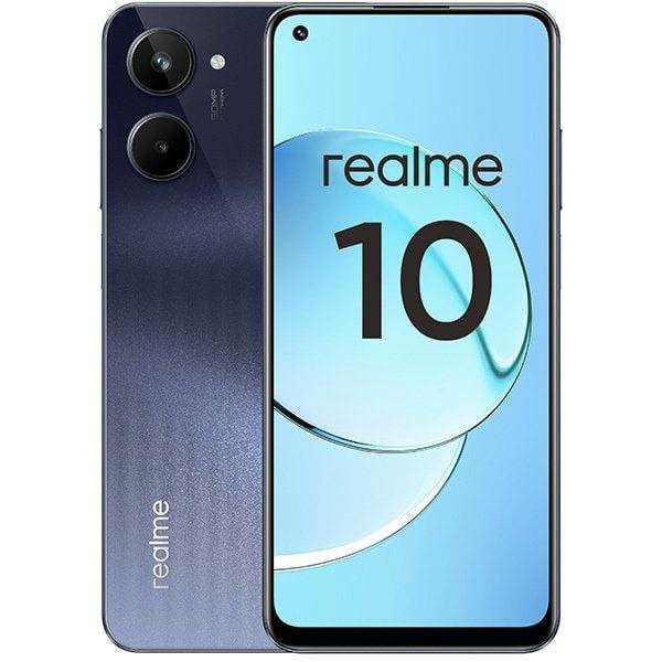 Realme 10, Negro, 128GB, 8GB RAM, 6.4" AMOLED Full HD+ (Descuento al tramitar)