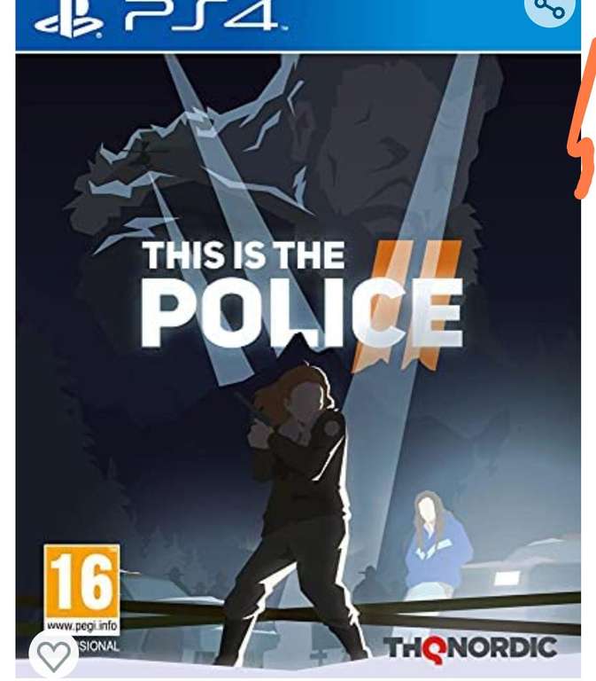 This is the Police 2 - PS4
