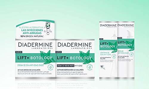 Diadermine - Lift+ Botology Contorno de Ojos, 15 ml, Acción alisadora de arrugas & reducción de ojeras y bolsas