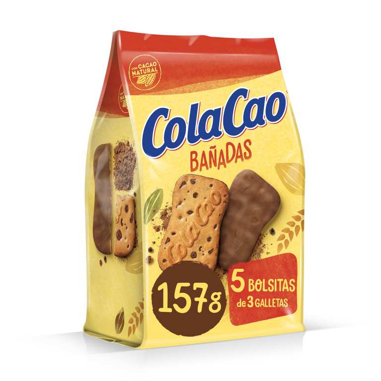 Imagen de Galletas ColaCao Bañadas en Cacao