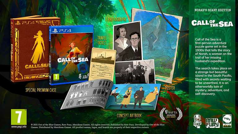Call of the Sea Norah'S Diary Edition - Playstation 4, Ps4