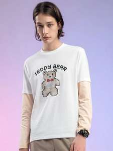 Camiseta Hombre Estampado Teddy Bear