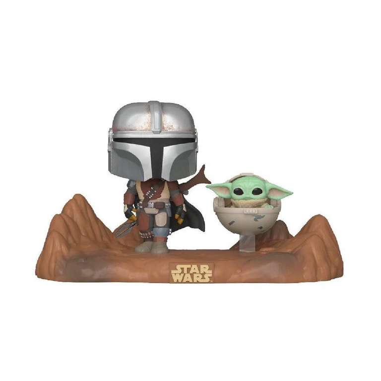 Star Wars - The Mandalorian con Baby Yoda - Figuras Funko POP