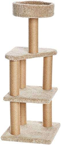 Amazon Basics - Árbol de gatos con postes rascadores - Grande