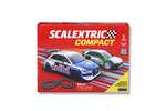 Scalextric - Circuito COMPACT - Pista de Carreras Completa - 2 coches y 2 mandos 1:43