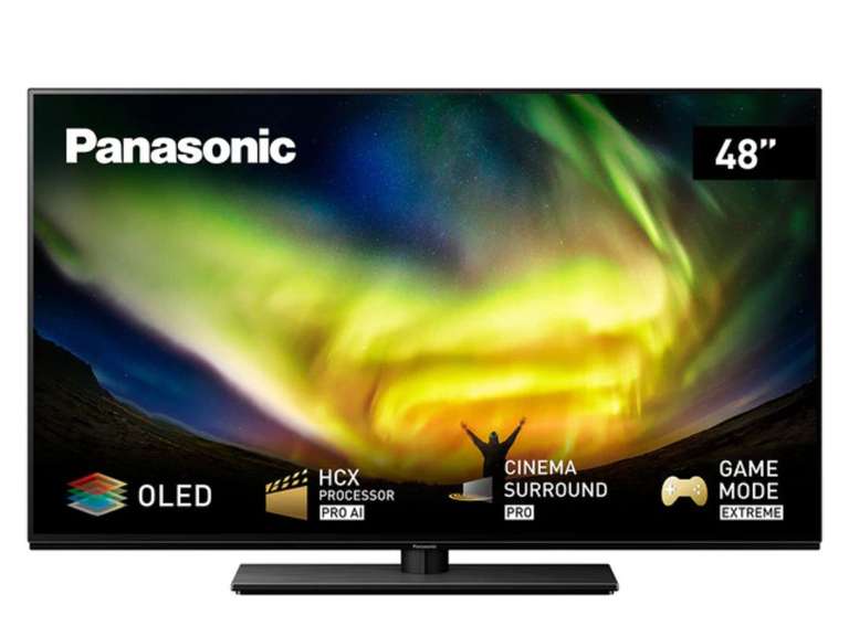 TV OLED 121 cm (48'') Panasonic TX-48LZ980E 4K HDR, Procesador HCX Pro AI, Dolby Vision IQ, HDR10 4 x 2 HDMI 2.1