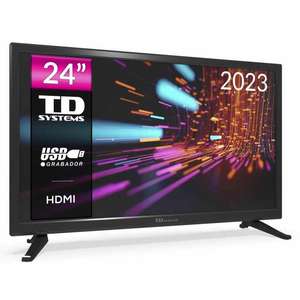 Televisor 24 Pulgadas HD, Sintonizador digital DVB-T2/C - TD Systems PRIME24M14H