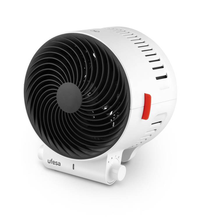 Ufesa Atlas Calefactor Ventilador 2000W con 3 Niveles de Potencia Calor/Frío