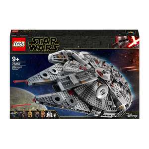 Nave de Juguete para Construir Halcón Milenario y Mini Figuras LEGO Star Wars