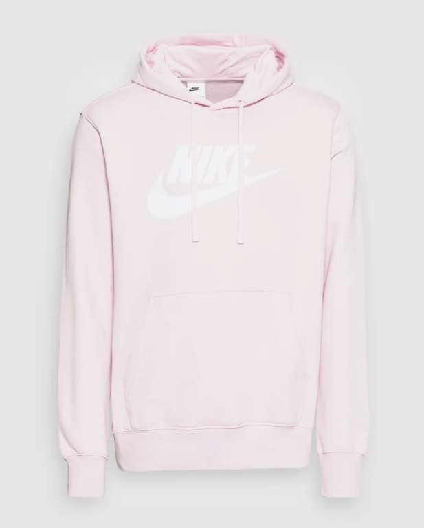Sudadera Nike club hoodie rosa