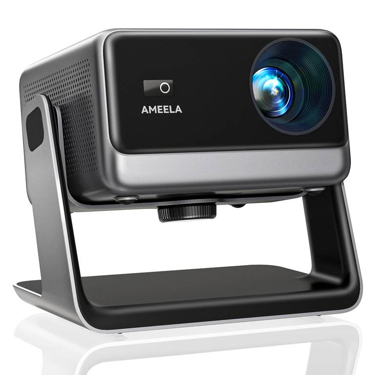 Proyector AMEELA Full HD 1080P con Netflix, Prime Video y Dolby Audio