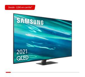 TV QLED 55" - Samsung QE55Q80AATXXC, UHD 4K