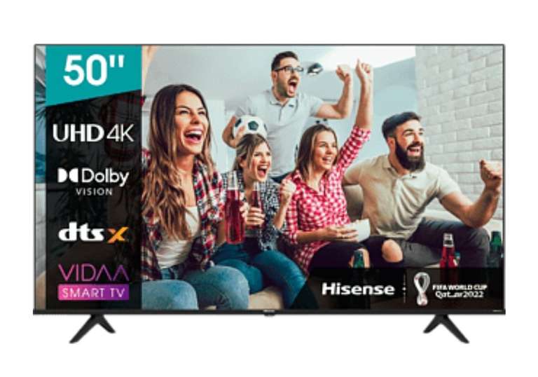 TV HISENSE 50A6BG (LED - 50'' - 127 cm - 4K Ultra HD - Smart TV)