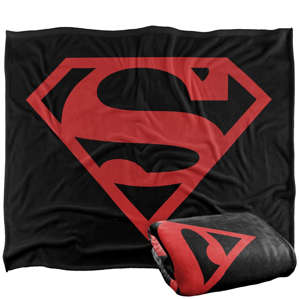 Manta súper Suave con Tacto Sedoso 152x127cm Superman