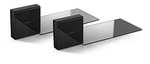 Meliconi Ghost Cube Soundbar - Sistema cubrecables Modular con Estante de Cristal para Barra de Sonido