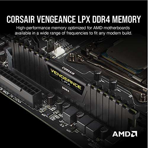 Corsair Vengeance LPX - Memoria interna de 16 GB (2 x 8 GB), DDR4, 3200 MHz color Blanco