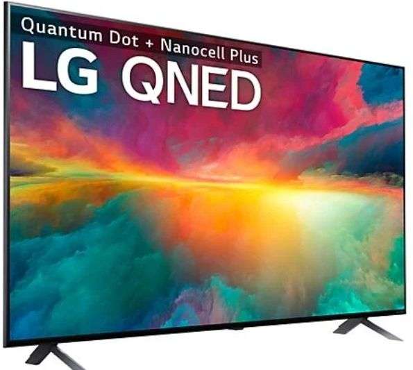 TV QNED 55" - LG 55QNED756RA, UHD 4K, Procesador Inteligente α5 4K Gen6, Smart TV, Azul Ceniza
