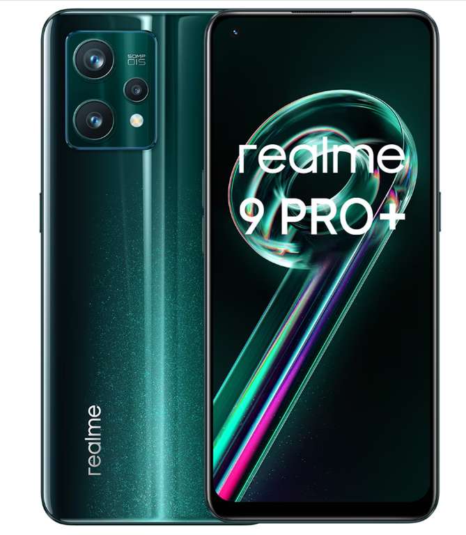 Realme 9 Pro+ 6 GB + 128 GB 5G Verde móvil libre
