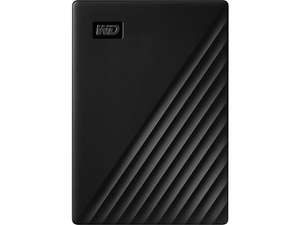 Disco duro externo 4 TB - WD My Passport, Portátil, HDD, USB 3.2 // Amazon