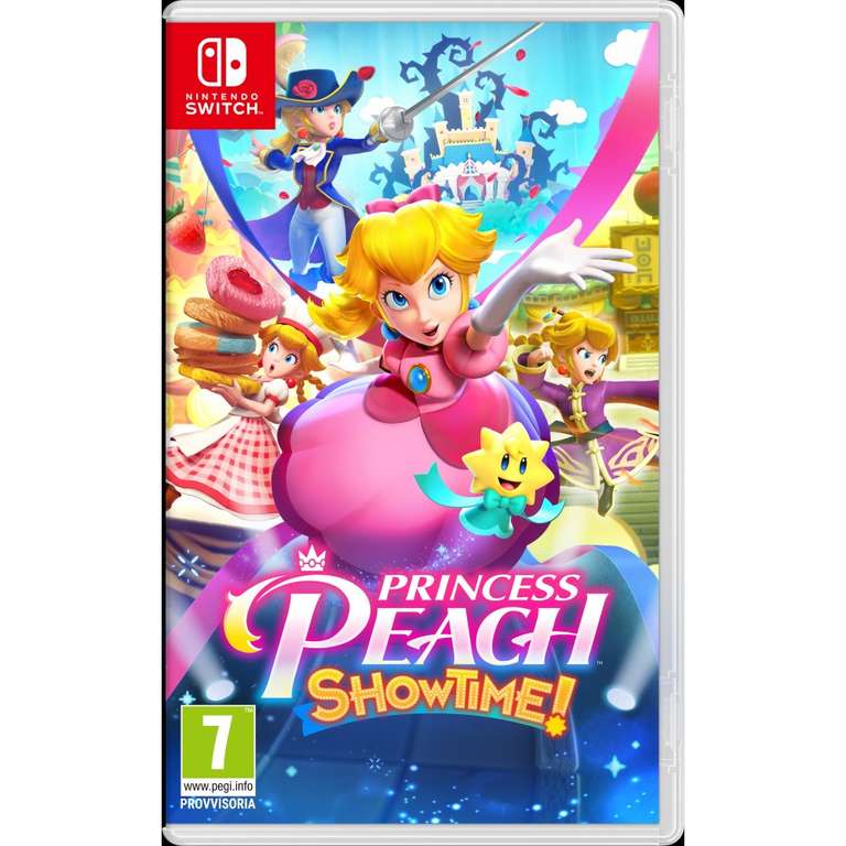 Princesa Peach Showtime! Switch solo 30.2€