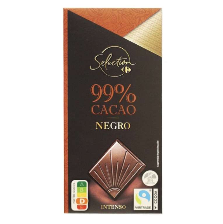 Chocolate negro 99% - 2x1 | [ 0,89€ TABLETA ]