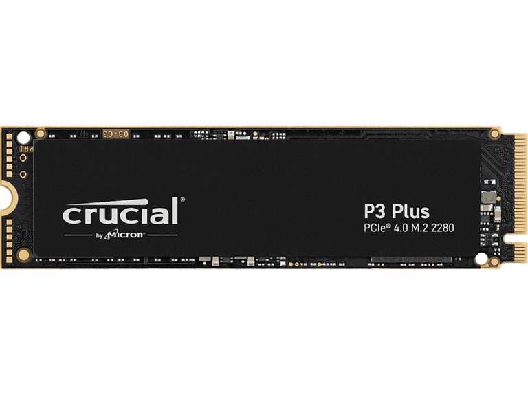 Crucial P3 PLUS 1000GB 3D NAND NVME PCIE M.2 SSD, 1 TB, 5000 Mb/s // Crucial P3 1000GB 3D NAND 3500 MB