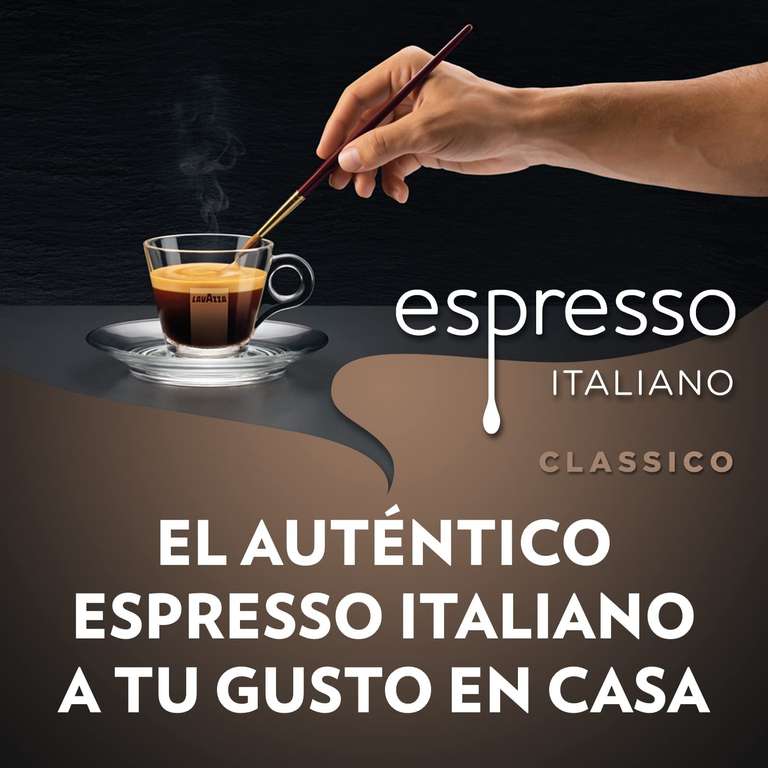 Café en grano  Lavazza Espresso Café en grano con sabor espresso