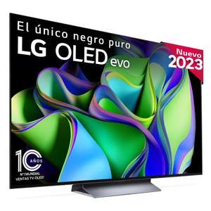 TV LG OLED evo 4K de 55'' C3 - OLED55C36LC + 150€ de Reembolso (Precio final 945€)