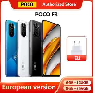 Teléfono Inteligente POCO F3 5G versión europea, 6GB, 128GB/8GB, 256GB