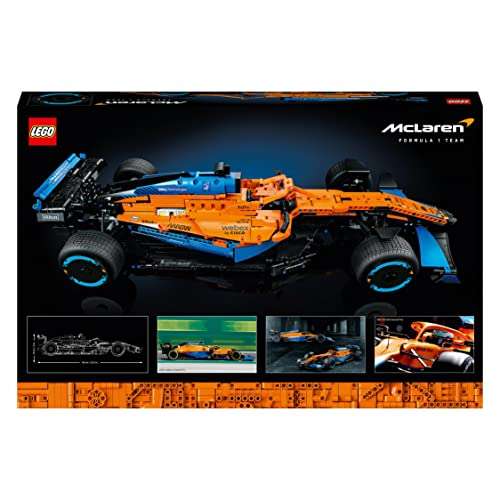 LEGO 42141 Technic Coche de Carreras McLaren Formula 1 2022, Maqueta Deportes de Motor, Replica Deportivo F1