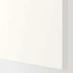 METOD Armario bajo con baldas, blanco/Askersund efecto fresno claro, 60x37 cm