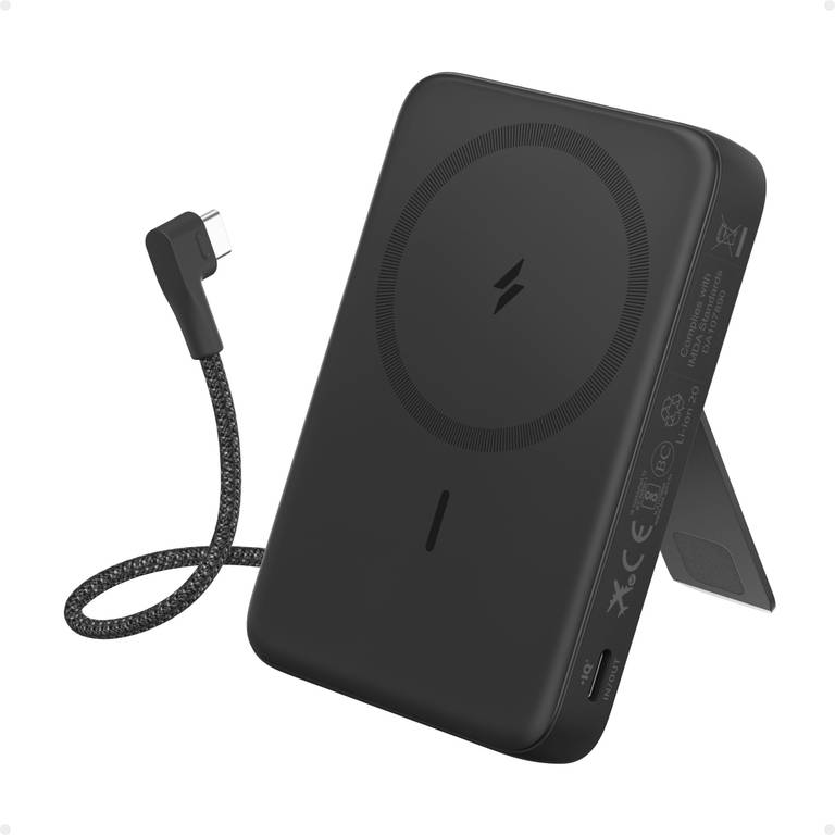 Batería Externa magnética, Cargador portátil inalámbrico de 10 000 mAh con Carga rápida máxima de 30 W – Anker Zolo