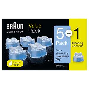 Braun Clean&Renew Cartuchos De Recarga Para Afeitadora Eléctrica