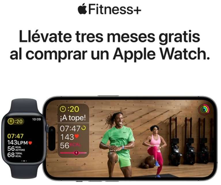 Apple Watch SE (2022), GPS, 40 mm, Caja de aluminio, Vidrio delantero Ion-X, Correa deportiva. Todos los colores 44mm en descripción