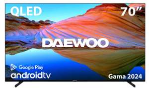 TV QLED 70" Daewoo 70DM73QA, 4K UHD, Android TV