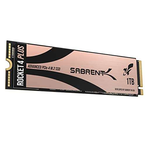 SABRENT PS5 SSD 1TB, M.2 SSD 1TB Rocket 4 Plus 7100 MB/s