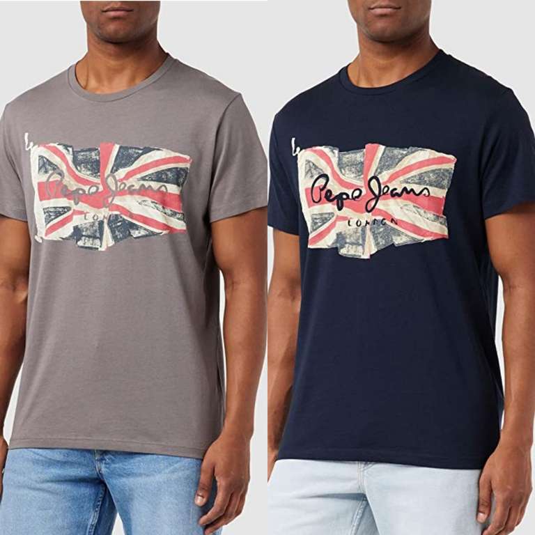 Camisetas Pepe Jeans para hombre tallas XS, S, M, L, XL y XXL