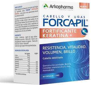 Arkopharma Forcapil Fortificante Keratina 60 Cápsulas 1 Mes