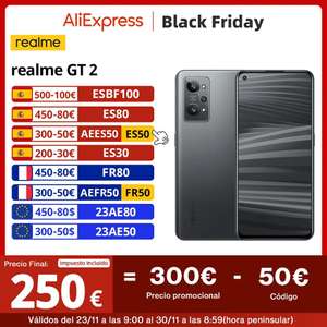 Realme GT 2 8GB+128GB (Versión Global)