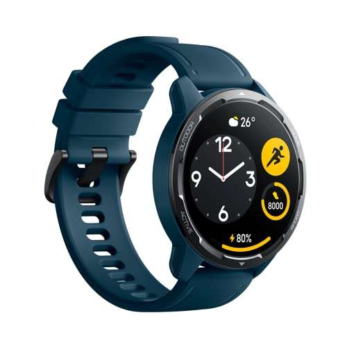 Xiaomi Watch S1 Active - Smartwatch con pantalla AMOLED de 1.43", f. de 60 Hz, 117 modos deportivos, monitoreo frecuencia cardíaca, sueño