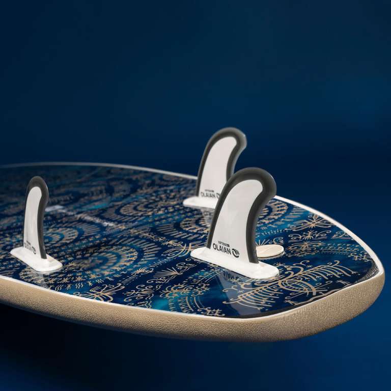 Tabla De Surf Espuma 500 7'8" Serie Limitada Jeykill. Incluye 1 leash y 3 quillas