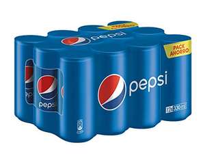 Pepsi Refresco de cola - Paquete de 12 x 330 ml