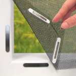 Mosquitera de Ventana Magnética Hoberg (150x130cm, Sin Taladrar)